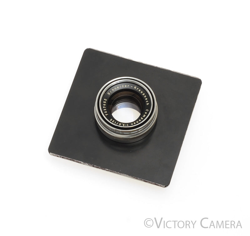 Schneider Componon 135mm f5.6 4x5 Enlarging Lens w/ Beseler Board - Victory Camera