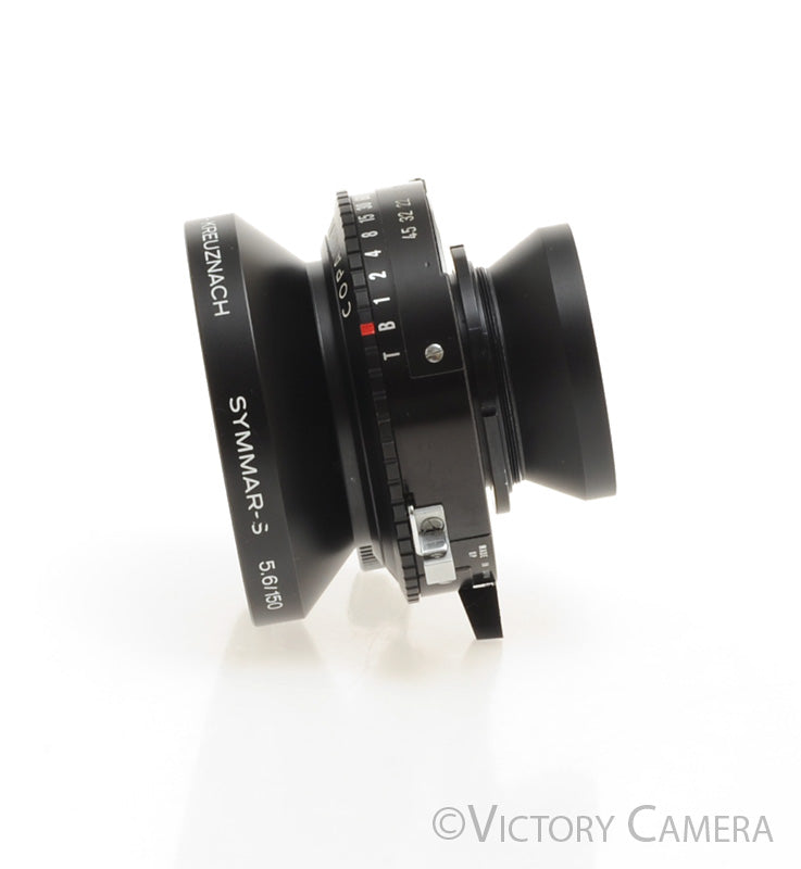 Schneider Kreuznach Symmar S 150mm f/5.6 Lens Copal 0 Multicoated [EXC] - Victory Camera