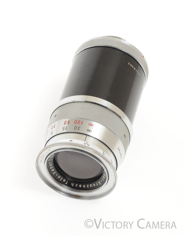 Schneider 180mm f5.5 Tele-Xenar Telephoto Lens for Exakta -Clean- - Victory Camera
