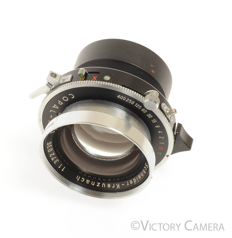 Schneider Convertible Symmar 210mm f5.6 4x5 View Camera Lens Copal No.1 Shutter [EXC-] - Victory Camera