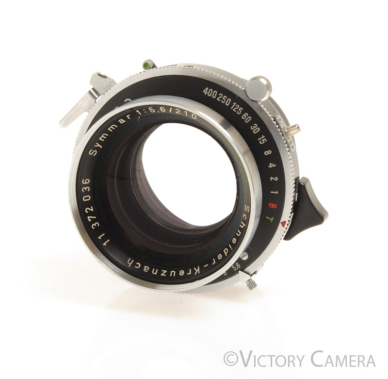 Schneider Convertible Symmar 210mm f5.6 4x5 View Camera Lens Copal No.1 Shutter [EXC-] - Victory Camera