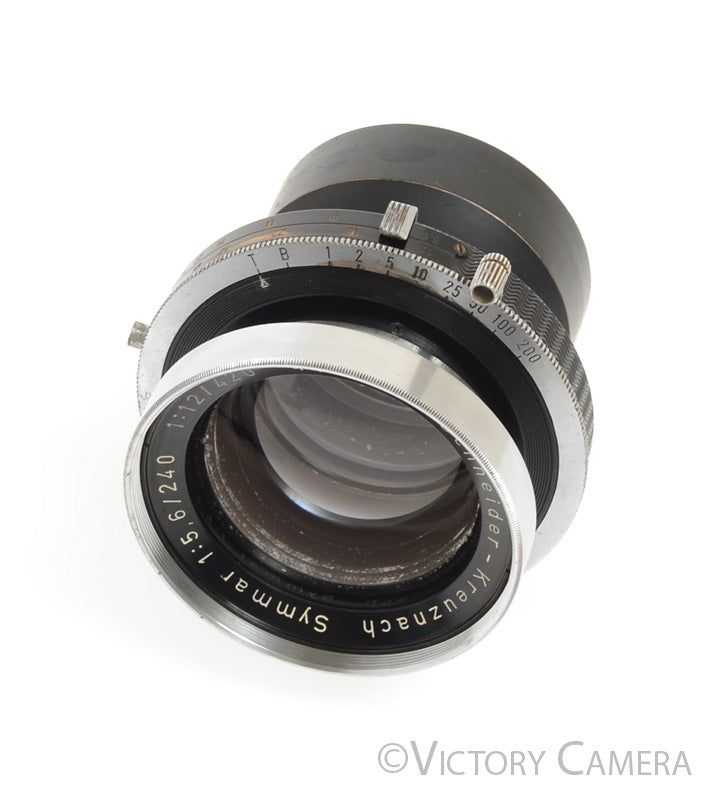 Schneider Symmar 240mm f5.6 Large Format 5x7 Lens in Compur 2 Shutter