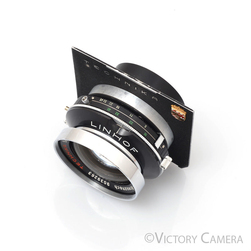 Schneider Symmar Technika 240mm f5.6 5x7 Lens in Compur 2 Shutter [GOOD] - Victory Camera