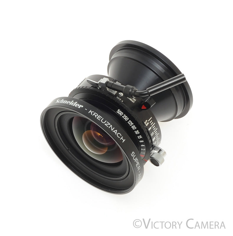 Schneider Super Angulon XL 58mm f5.6 Wide Angle 4x5 Lens Copal Shutter [EXC+] - Victory Camera