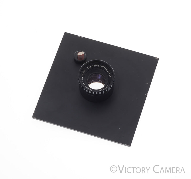 Schneider-Kreuznach Componar 50mm F4.5 Enlarging Lens Beseler Board [EXC+] - Victory Camera