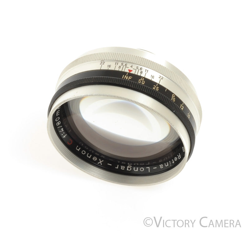 Schneider 80mm f4 C Retina-Longar-Xenon for Kodak Retina [GOOD] - Victory Camera
