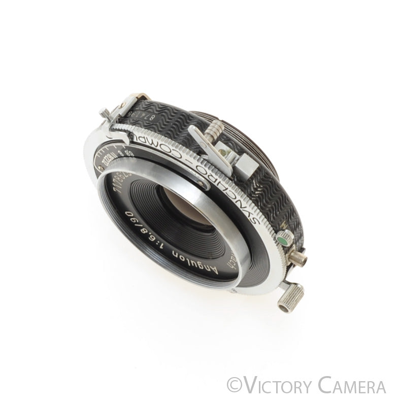 Schneider Angulon 90mm f6.8 4x5 Large Format Wide Angle Lens [EXC] - Victory Camera