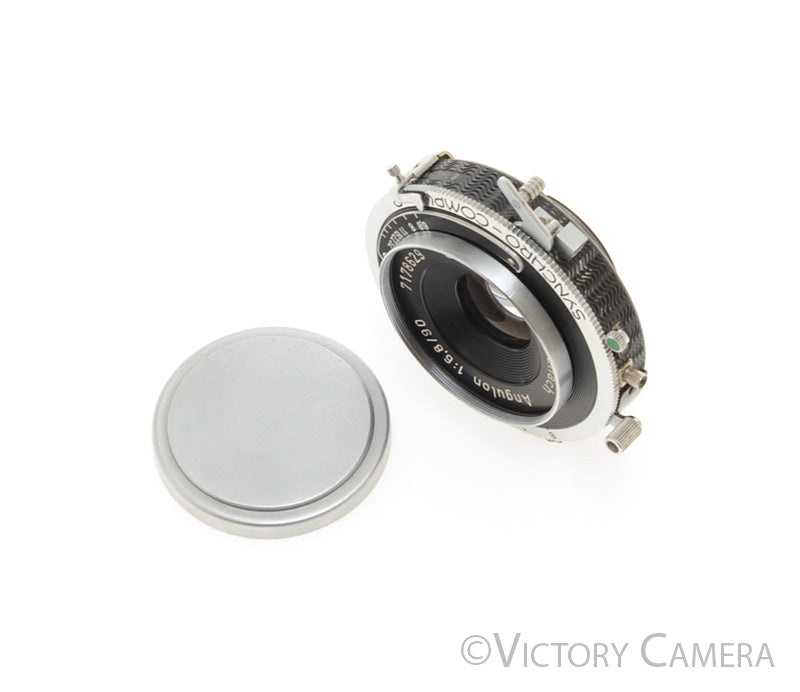 Schneider Angulon 90mm f6.8 4x5 Large Format Wide Angle Lens [EXC] - Victory Camera
