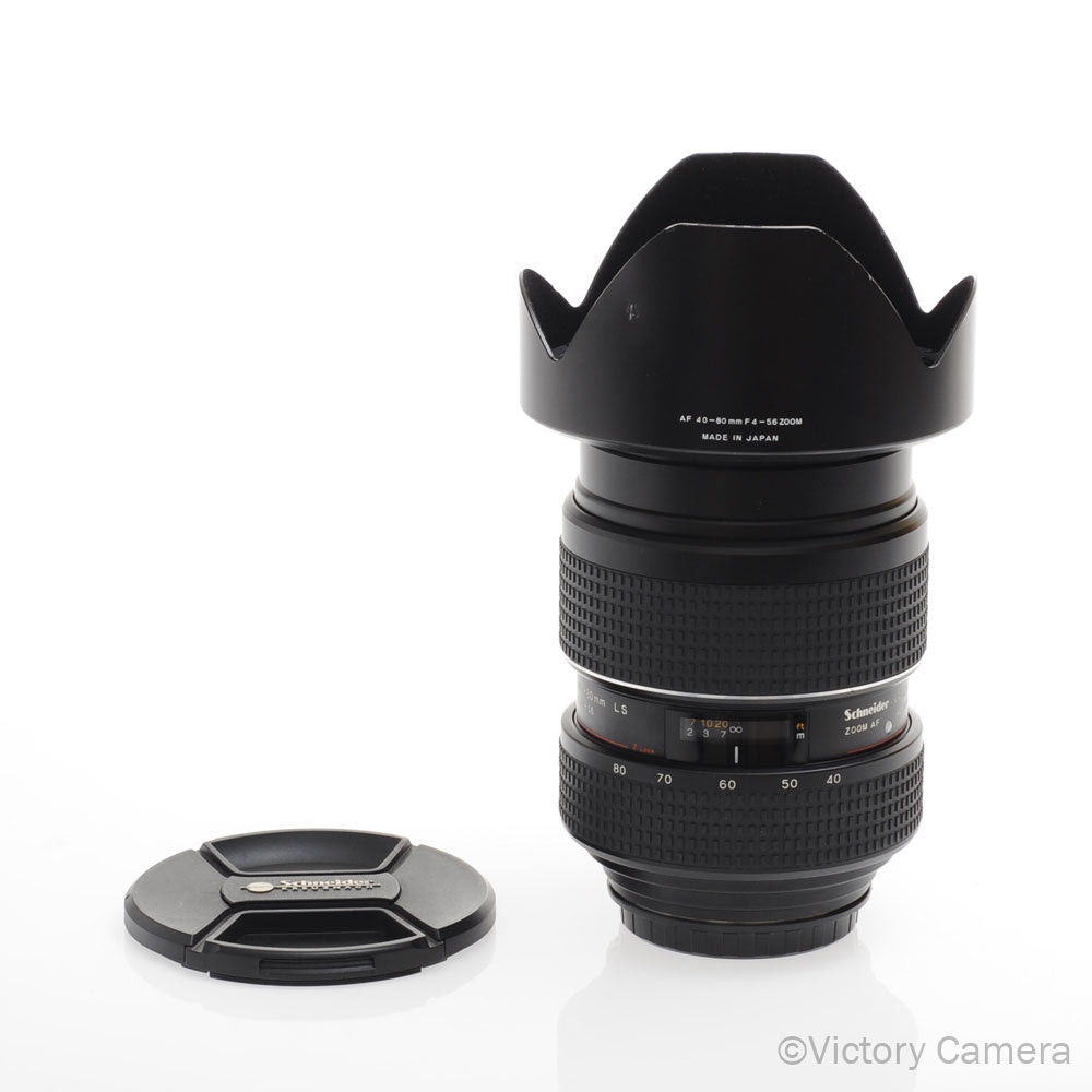 PhaseOne Schneider Kreuznach Zoom AF 40-80mm LS f4-5.6 Zoom Lens [EXC] - Victory Camera
