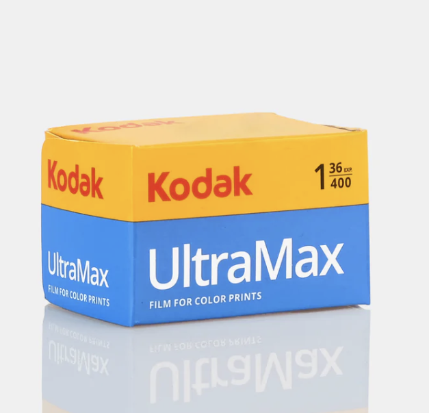 Kodak UltraMax 400 Color Negative Film (35mm Roll Film, 36 Exposures)