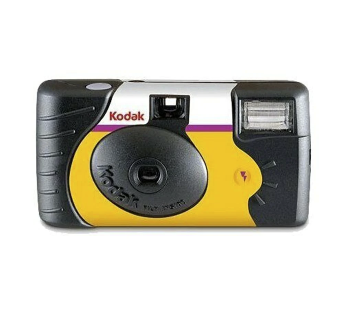 Kodak Power  Flash 35mm One-Time-Use Disposable Camera (ISO-800) with Flash - 27 Exposures - Victory Camera