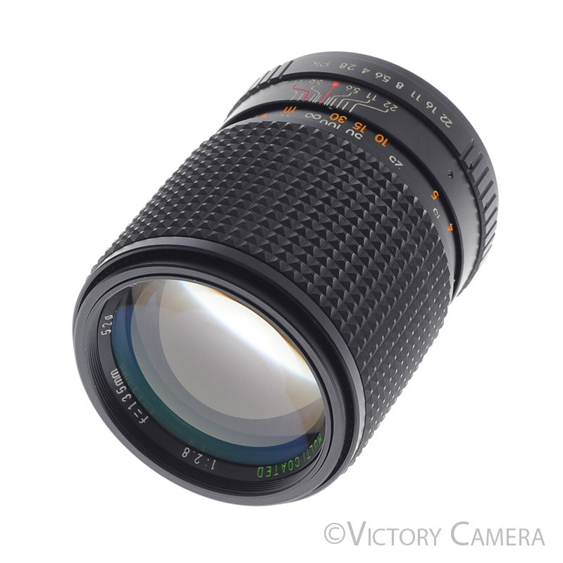 Sears Auto 135mm f2.8 Multicoated Telephoto Lens for Pentax K [MINT-] - Victory Camera
