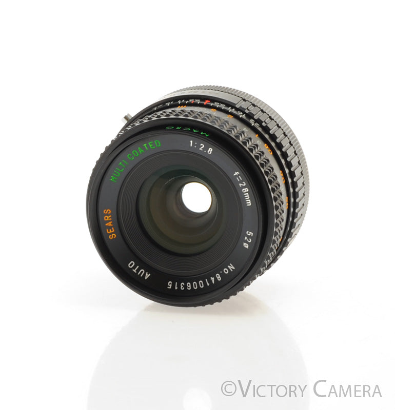 Sears Auto 28mm f2.8 MC Wide Angle Lens Canon FD Mount [EXC-]