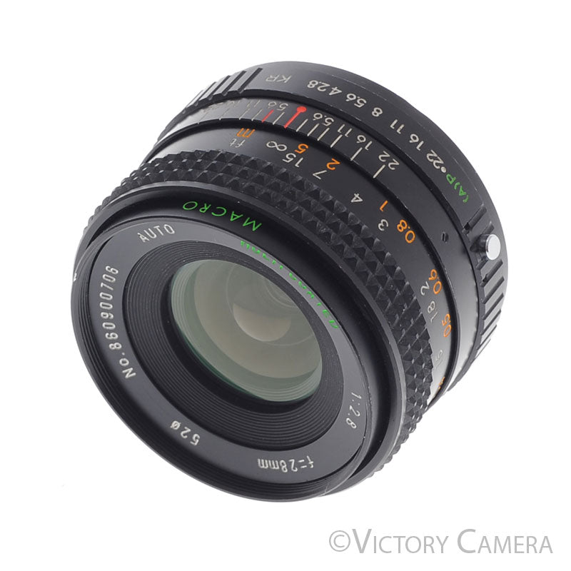 Sears Auto 28mm f2.8 Wide Angle Lens for Pentax K Mount [EXC] - Victory Camera