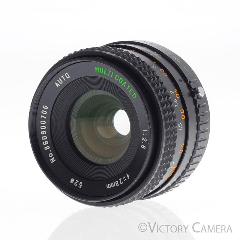 Sears Auto 28mm f2.8 Wide Angle Lens for Pentax K Mount [EXC] - Victory Camera