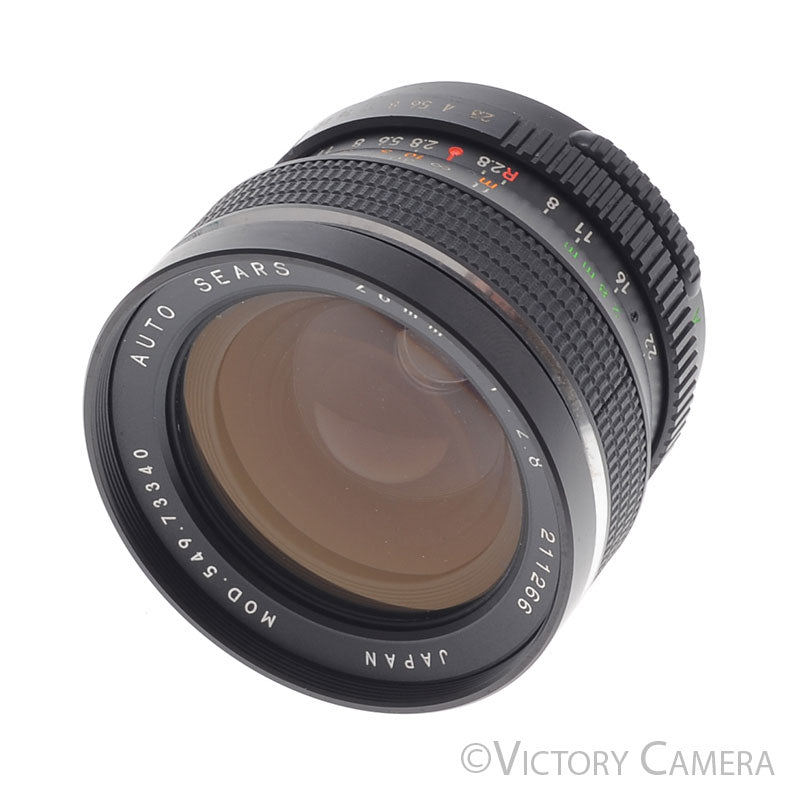 Sears Auto 28mm f2.8 Wide Angle Lens for Pentax M42 Screw Mount [EXC+] - Victory Camera