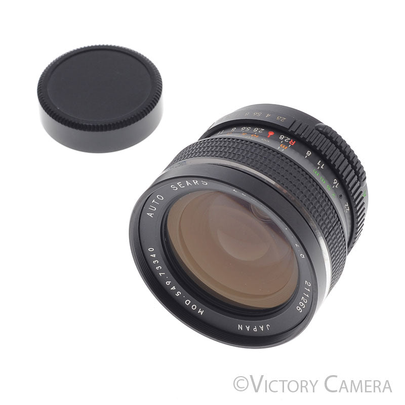 Sears Auto 28mm f2.8 Wide Angle Lens for Pentax M42 Screw Mount [EXC+] - Victory Camera