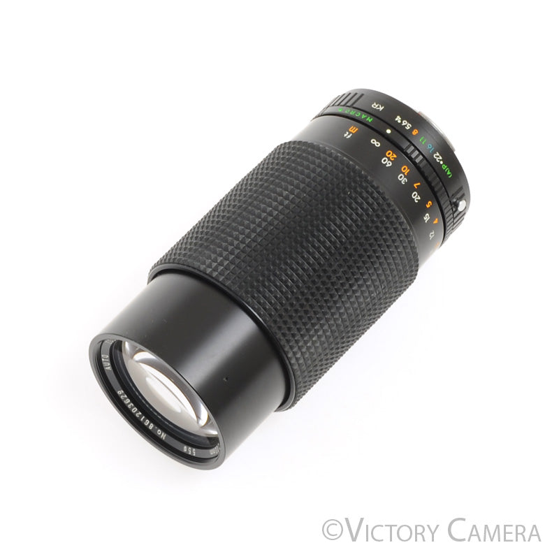 Sears 80-200mm f4 Multicoated Telephoto Zoom Lens for Pentax K Mount [MINT-] - Victory Camera