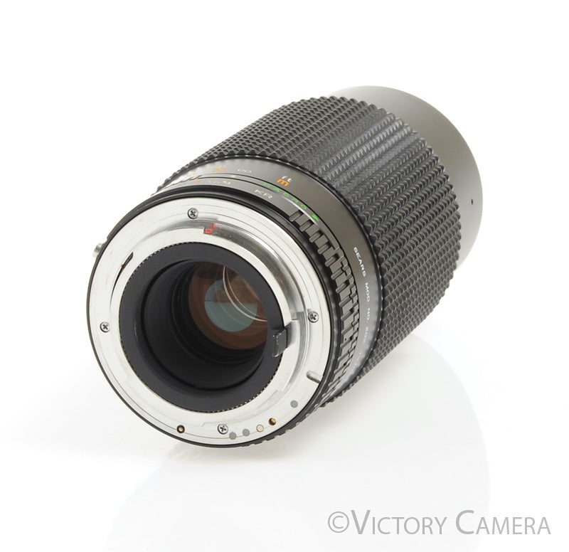 Sears 80-200mm f4 Multicoated Telephoto Zoom Lens for Pentax K Mount [MINT-] - Victory Camera