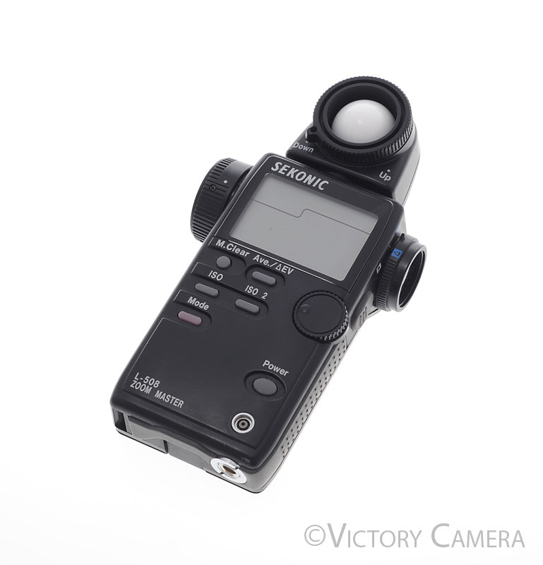 Sekonic L-508 Zoom Master Light Meter Spot Meter w/ Case [EXC-] - Victory Camera