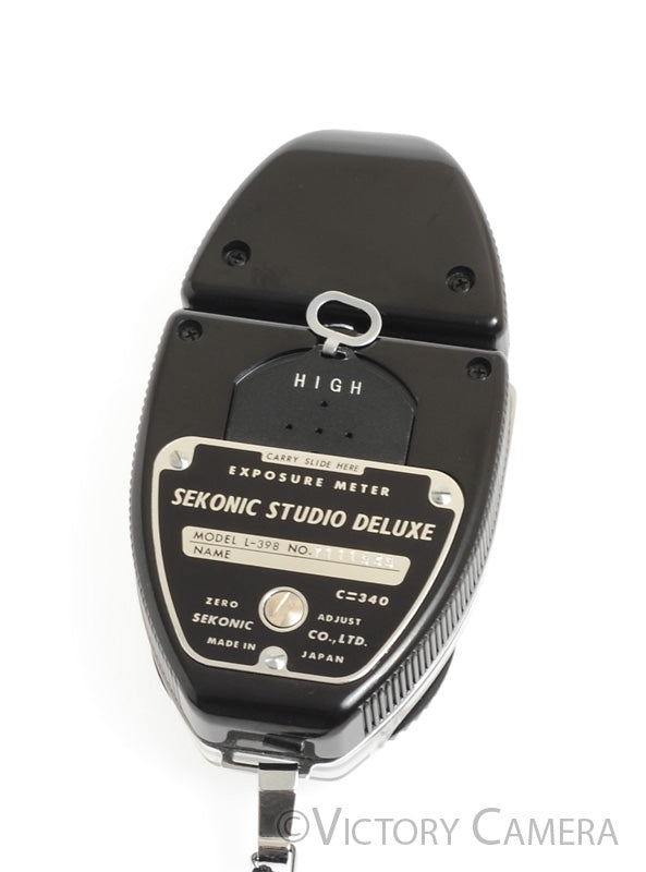 Sekonic Studio Deluxe L-398 Light Meter -Clean and Accurate- - Victory Camera