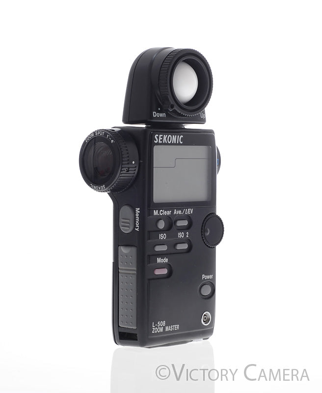 Sekonic L-508 Zoom Master Light Meter Spot Meter w/ Case [EXC-] - Victory Camera