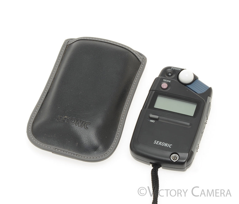 Sekonic L-308B Light Meter Flash Meter w/ Case - Victory Camera