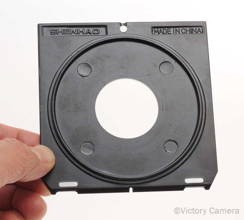 Genuine Shen Hao #0 Linhof Style Lens Board [EXC+] - Victory Camera