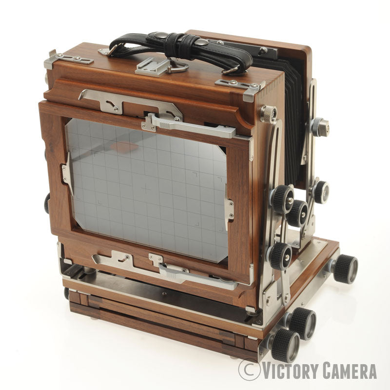 Shen Hao HZX57-IIA 5x7 Walnut Folding Large Format Camera  [MINT-]