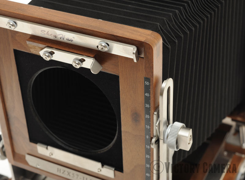 Shen Hao HZX57-IIA 5x7 Walnut Folding Large Format Camera  [MINT-]
