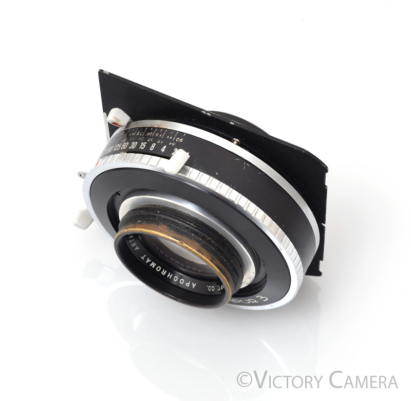 C.P. Goerz Apochromat Artar 14" f9 Compur 3 Shutter Toyo Lens Board [EXC] - Victory Camera
