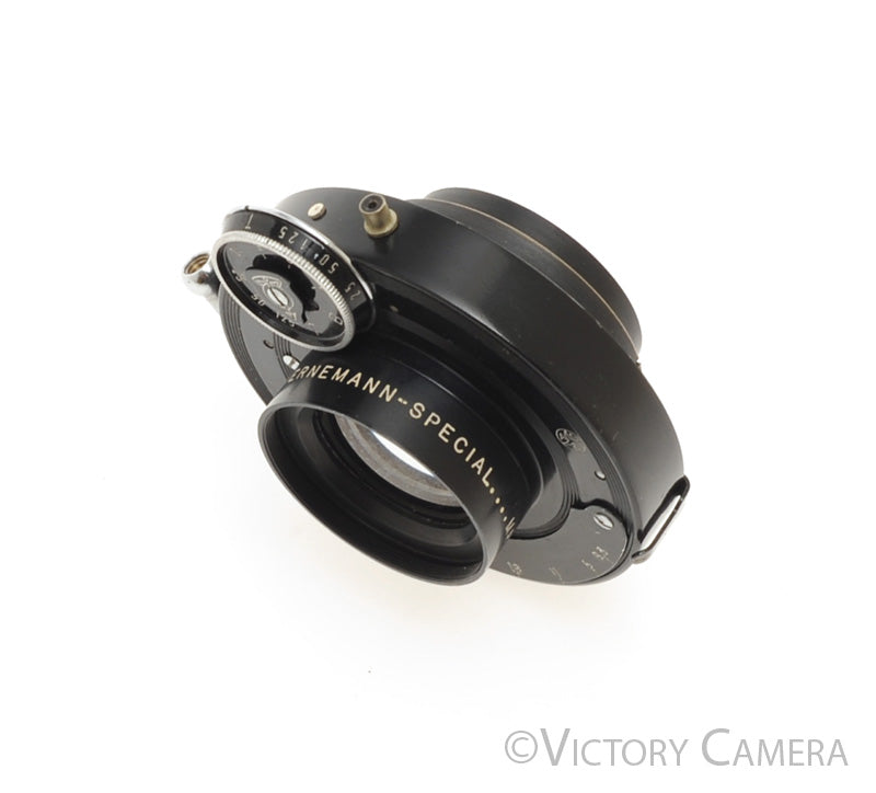 Ernemann-Special 165mm f6.3 4x5 Lens AGC #0 Shutter [GOOD] - Victory Camera