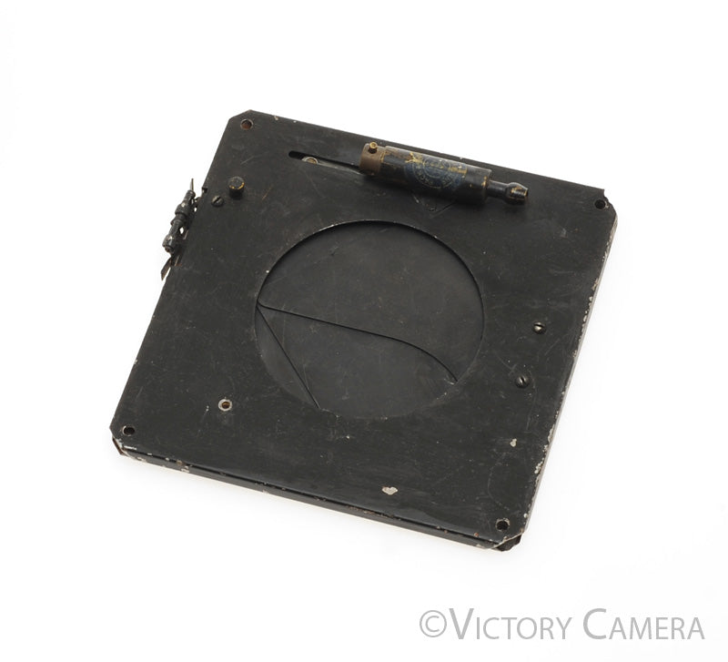 Packard? Pneumatic Shutter Large Format 2 3/4&quot; Diameter 5&quot;x5&quot; Board - Victory Camera