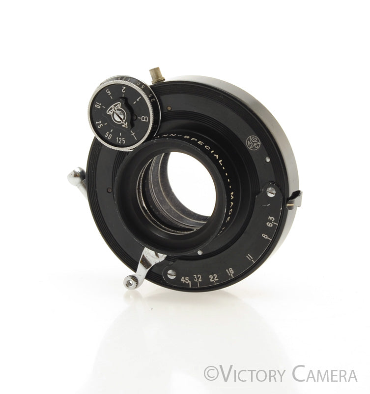 Ernemann-Special 165mm f6.3 4x5 Lens AGC #0 Shutter [GOOD] - Victory Camera