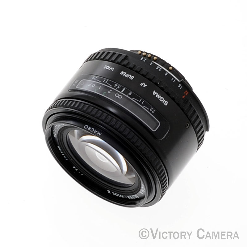 Sigma Super-Wide II 24mm f2.8 1:4 Macro Wide Angle Lens for Nikon AF-D [EXC] - Victory Camera