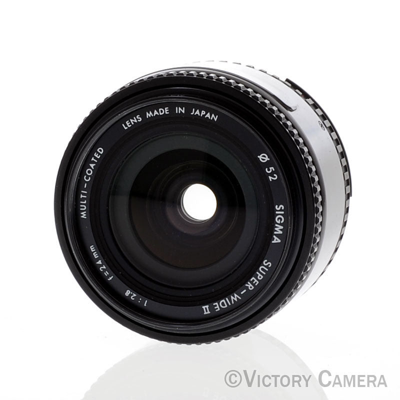 Sigma Super-Wide II 24mm f2.8 1:4 Macro Wide Angle Lens for Nikon AF-D [EXC] - Victory Camera