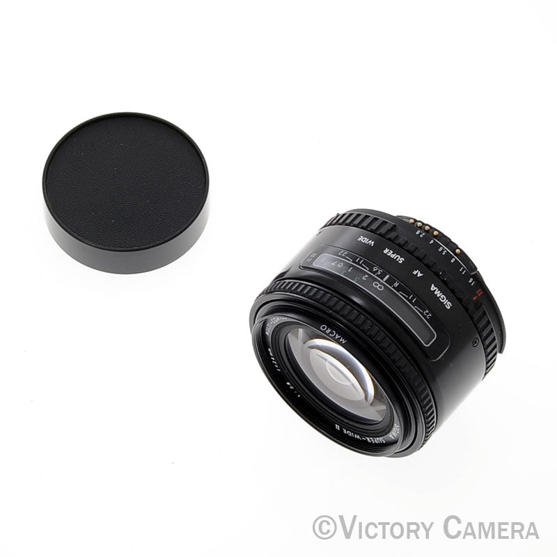 Sigma Super-Wide II 24mm f2.8 1:4 Macro Wide Angle Lens for Nikon AF-D [EXC] - Victory Camera