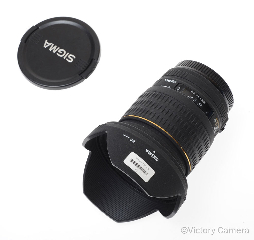 Sigma 20mm f1.8 EX DG Wide Angle Prime Lens for Canon EF Mount [EXC] - Victory Camera