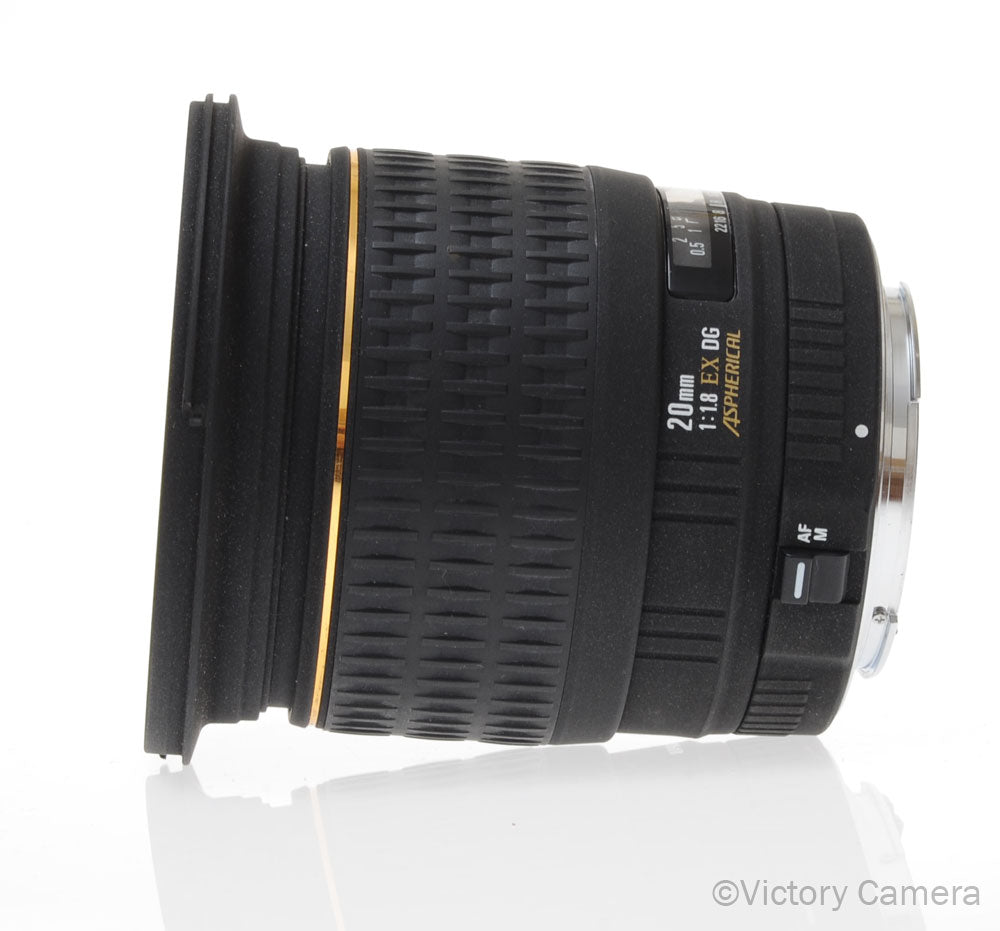 Sigma 20mm f1.8 EX DG Wide Angle Prime Lens for Canon EF Mount [EXC] - Victory Camera
