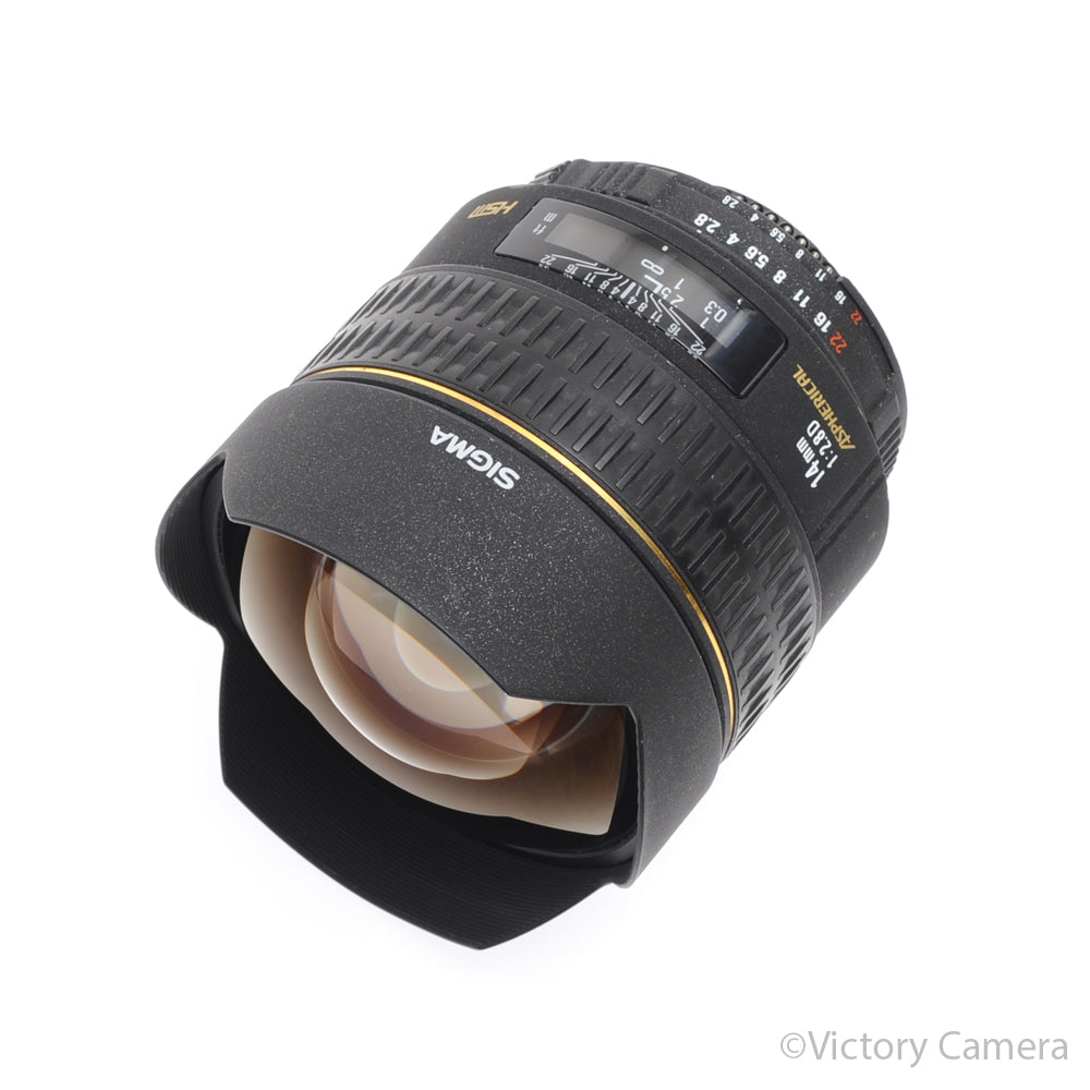 Sigma 14mm f2.8 D Aspherical HSM Wide Angle Fisheye Lens for Nik [EXC] - Victory Camera