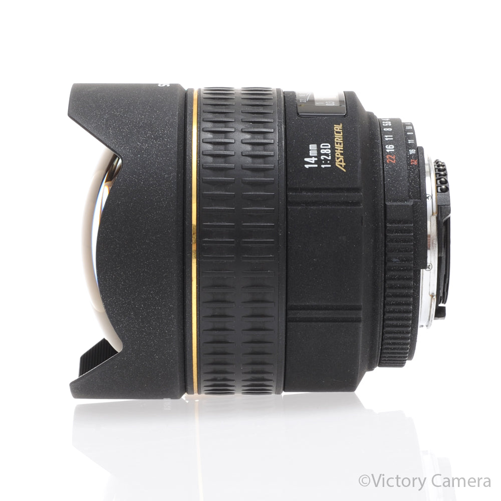 Sigma 14mm f2.8 D Aspherical HSM Wide Angle Fisheye Lens for Nik [EXC] image 4