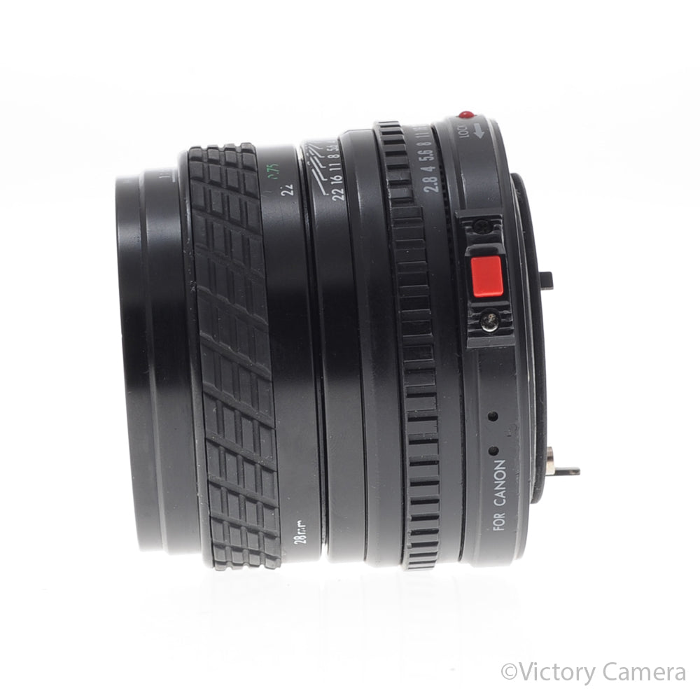 Sigma Mini-Wide II 28mm f2.8 MC Wide Angle Macro Prime Canon FD Le [EXC] image 4