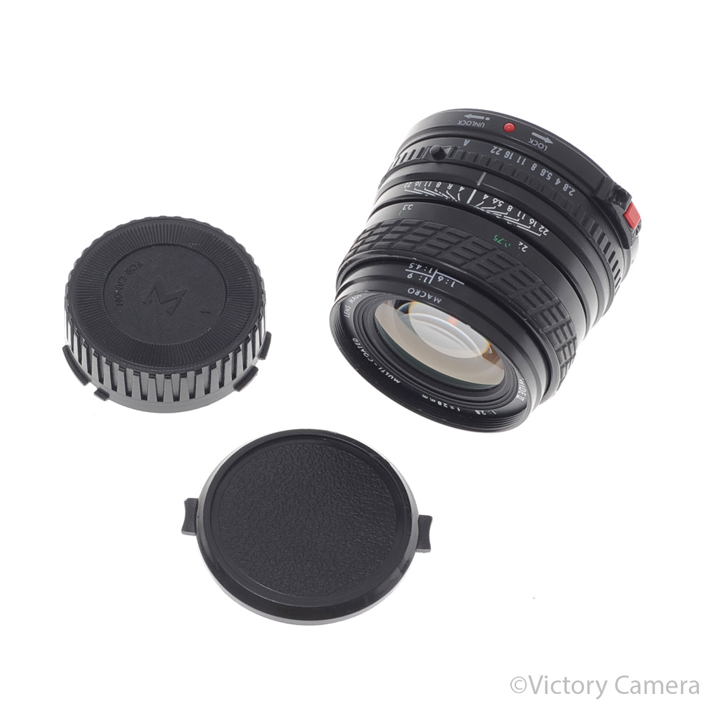 Sigma Mini-Wide II 28mm f2.8 MC Wide Angle Macro Prime Canon FD Le [EXC] image 5