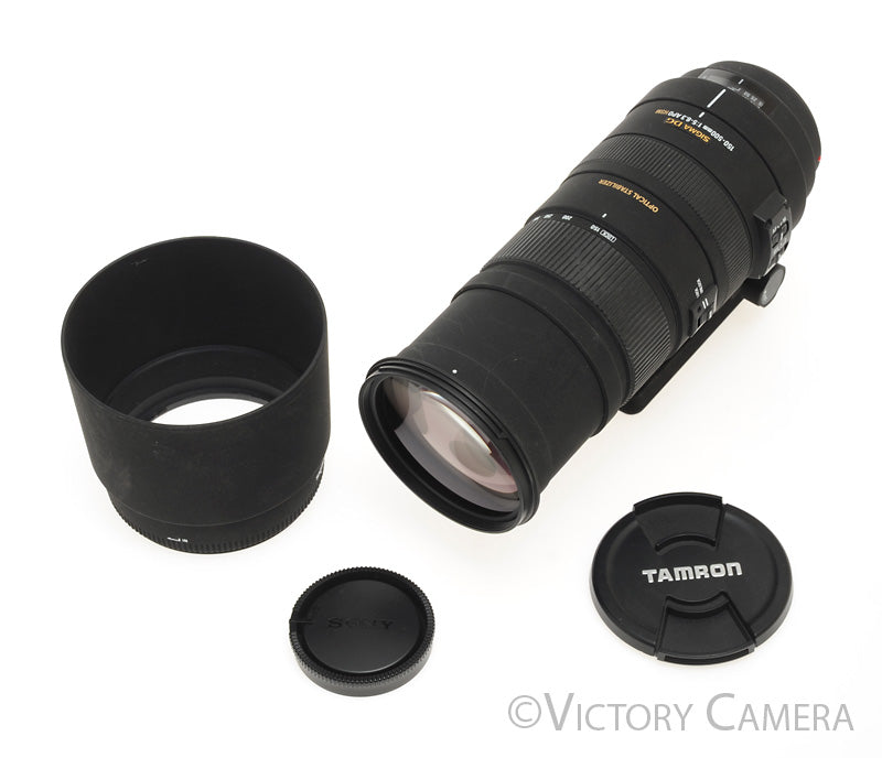 Sigma DG 150-500mm f5-6.3 APO HSM Zoom Lens for Sony A Mount [EXC+] - Victory Camera