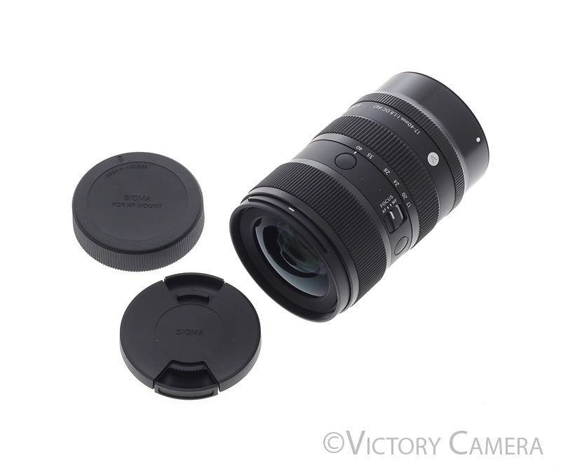Sigma Art 17-40mm f1.8 DC Lens for APS-C Canon RF Cameras  [MINT-] - Victory Camera
