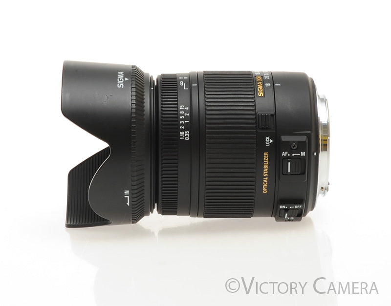 Sigma Zoom 18-250mm F3.5-6.3 DC Macro OS HSM for Canon EF Mount [EXC+] - Victory Camera