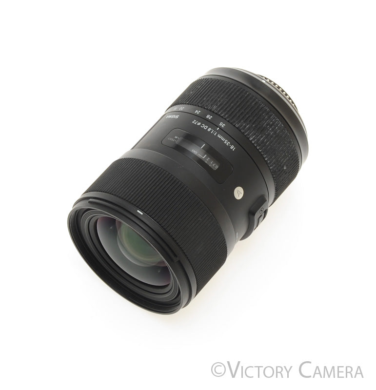 Sigma Art 18-35mm f1.8 DC 013 Wide Angle Zoom Lens for Nikon DX [EXC] - Victory Camera