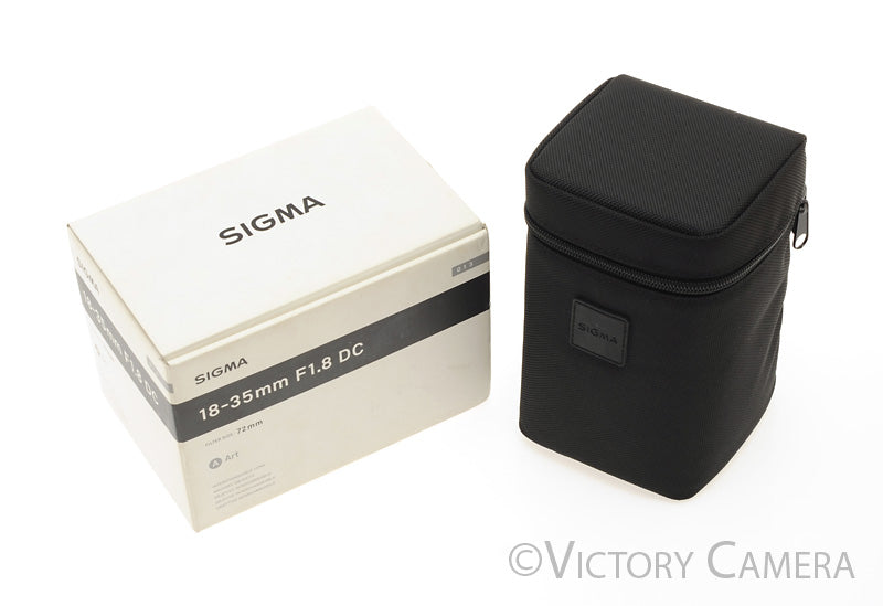 Sigma Art 18-35mm f1.8 DC 013 Wide Angle Zoom Lens for Nikon DX [EXC] - Victory Camera