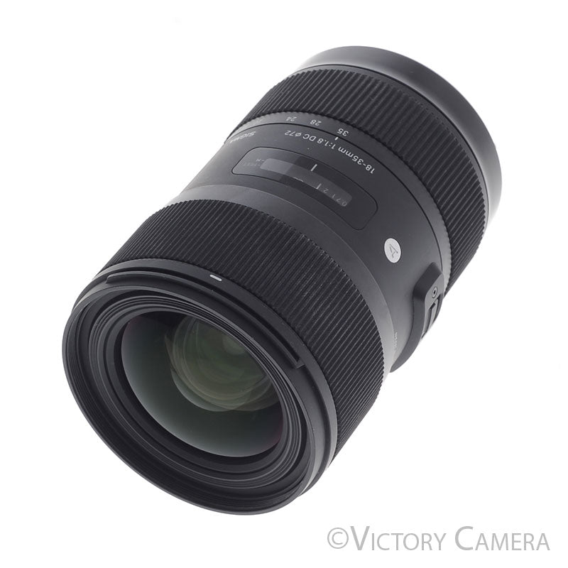 Sigma Art 18-35mm f1.8 Wide Angle Zoom Lens for Canon EF-S Mount [EXC+] - Victory Camera