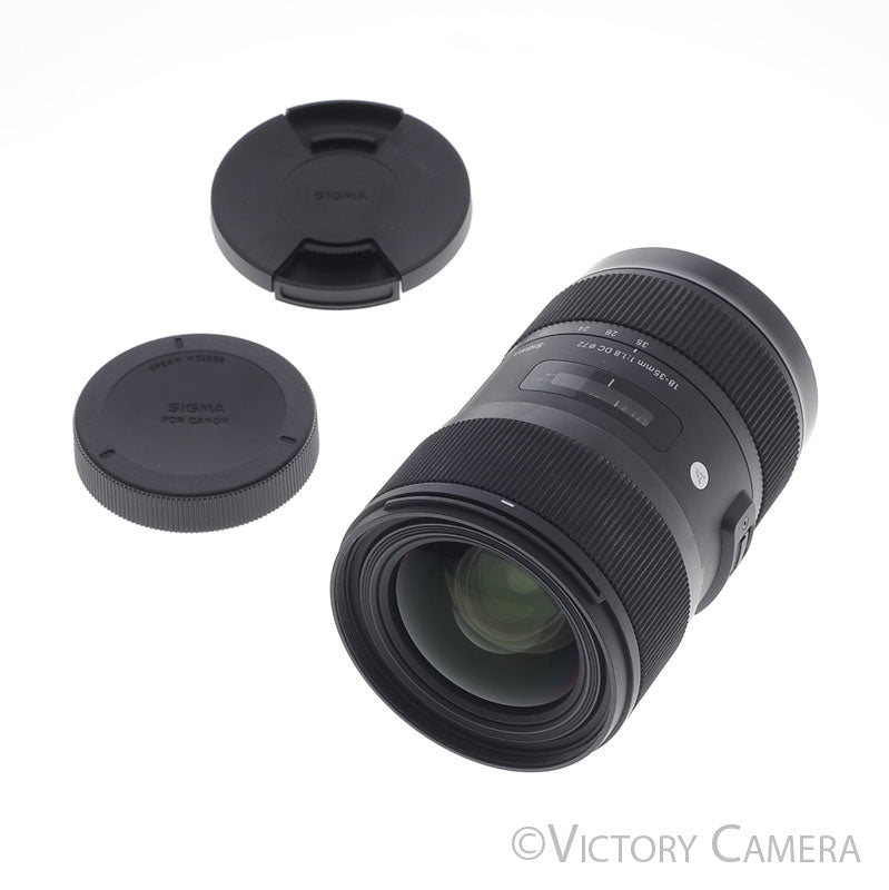 Sigma Art 18-35mm f1.8 Wide Angle Zoom Lens for Canon EF-S Mount [EXC+] - Victory Camera